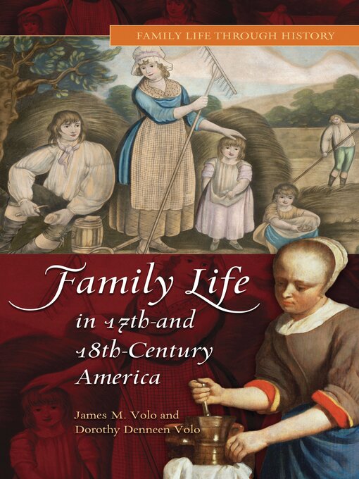 Title details for Family Life in 17th- and 18th-Century America by James M. Volo - Available